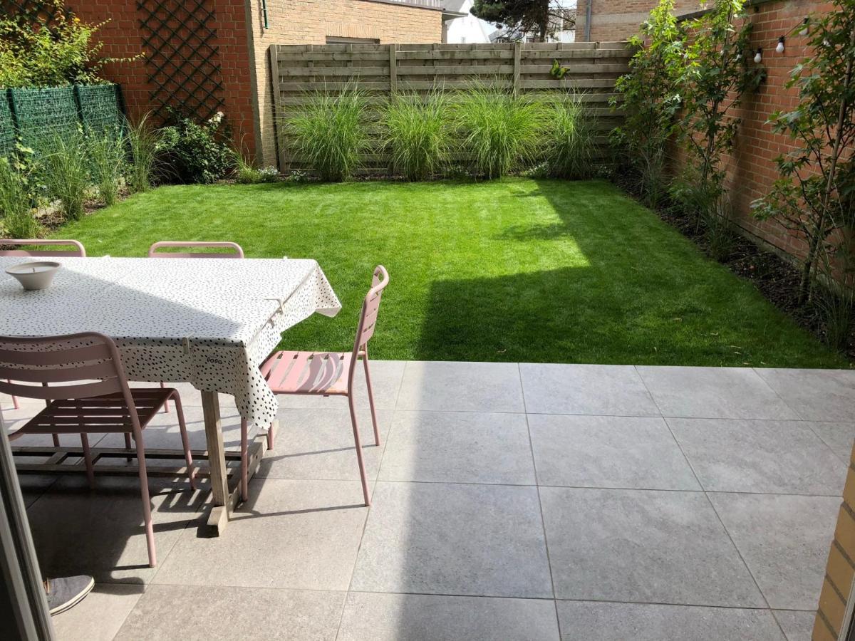 Vakantie Appartement Allure, Met Zuidgericht Tuintje Ostend Exterior foto